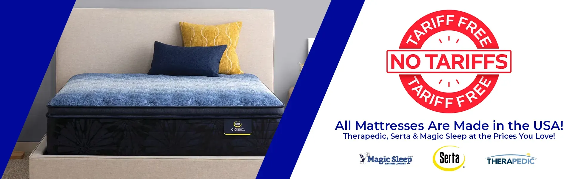 All Mattresses Are Made In The USA!